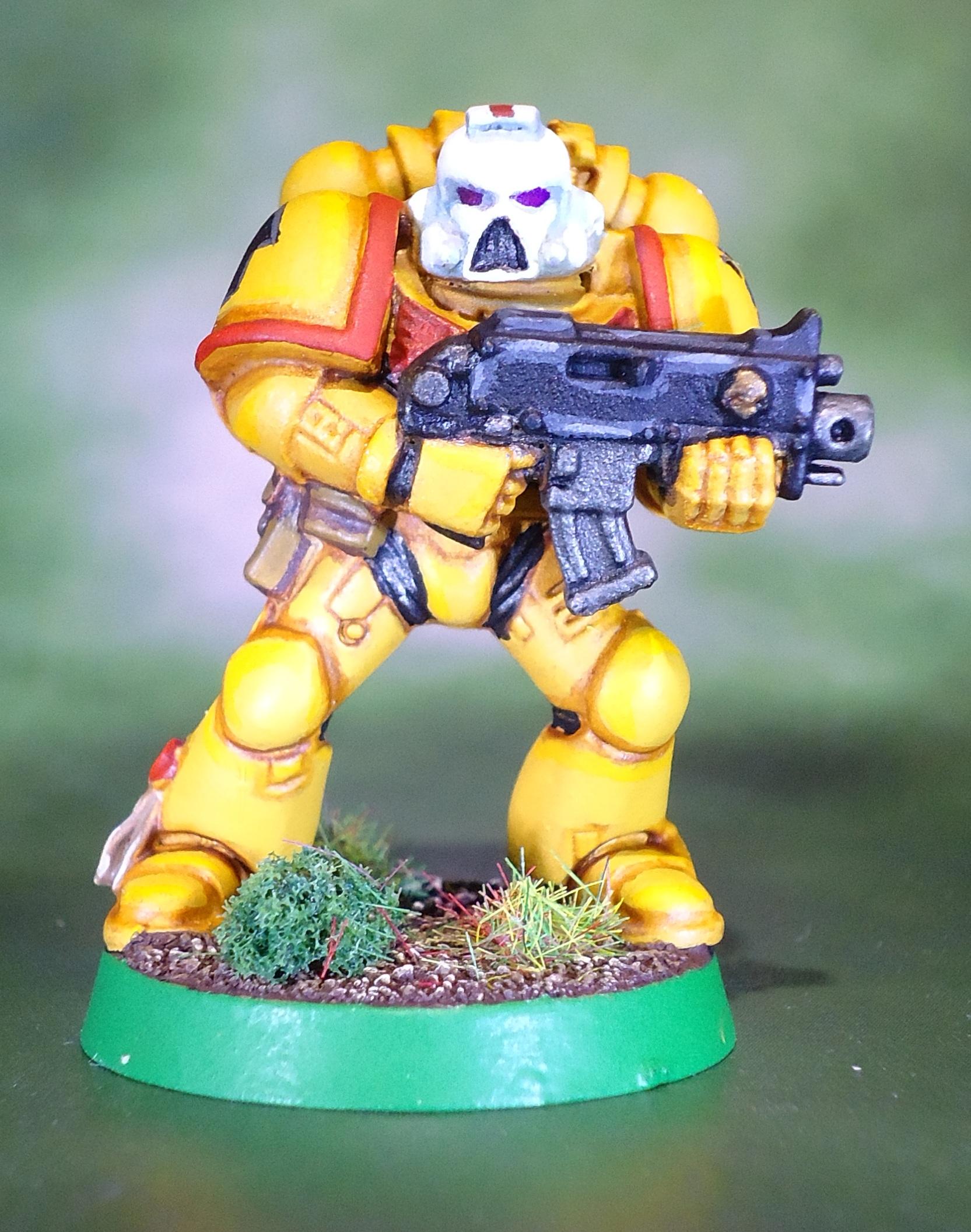 bandai space marine imperial fist